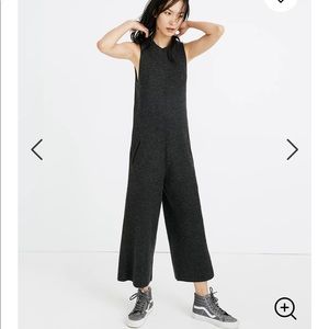 Madewell Wide Leg Sweater Jumpsuit, XXS